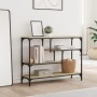 Mesa consola madera de ingeniería roble Sonoma 100x30x75 cm de , Mesas auxiliares - Ref: Foro24-838914, Precio: 66,97 €, Desc...