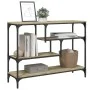 Konsolentisch aus Sonoma-Eichenholzwerkstoff, 100 x 30 x 75 cm von , Seitentische - Ref: Foro24-838914, Preis: 66,05 €, Rabat...