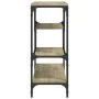 Konsolentisch aus Sonoma-Eichenholzwerkstoff, 100 x 30 x 75 cm von , Seitentische - Ref: Foro24-838914, Preis: 66,05 €, Rabat...