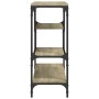 Mesa consola madera de ingeniería roble Sonoma 100x30x75 cm de , Mesas auxiliares - Ref: Foro24-838914, Precio: 66,97 €, Desc...