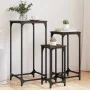 Mesas auxiliares apilables 3 uds madera ingeniería marrón roble de , Mesas auxiliares - Ref: Foro24-838942, Precio: 49,54 €, ...