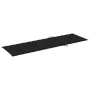Sun lounger with black cushion made of impregnated pine wood by , Loungers - Ref: Foro24-3065916, Price: 160,22 €, Discount: %