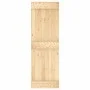 Schiebetür mit Beschlägen aus massivem Kiefernholz 70x210 cm von , Türen - Ref: Foro24-3203215, Preis: 165,94 €, Rabatt: %