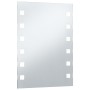 Espejo de pared de baño con LED 60x80 cm de vidaXL, Espejos - Ref: Foro24-144700, Precio: 82,85 €, Descuento: %