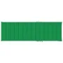 Deck chair with green cushion made of impregnated pine wood by , Loungers - Ref: Foro24-3065914, Price: 154,38 €, Discount: %