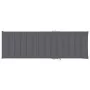 Sun lounger with anthracite grey impregnated pine wood cushion by , Loungers - Ref: Foro24-3065909, Price: 160,16 €, Discount: %