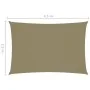 Toldo de vela rectangular tela Oxford beige 2,5x4,5 m de , Sombrillas - Ref: Foro24-135153, Precio: 39,80 €, Descuento: %