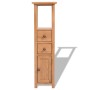 Mueble de esquina de madera de roble maciza 26x26x94 cm de , Taquillas y armarios de almacenamiento - Ref: Foro24-243931, Pre...