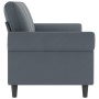 Sofá de 3 plazas terciopelo gris oscuro 180 cm de , Sofás - Ref: Foro24-359540, Precio: 303,64 €, Descuento: %