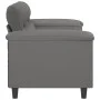 2-Sitzer-Sofa aus dunkelgrauem Mikrofaserstoff 140 cm von , Sofas - Ref: Foro24-359563, Preis: 224,16 €, Rabatt: %