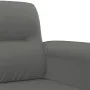 2-Sitzer-Sofa aus dunkelgrauem Mikrofaserstoff 140 cm von , Sofas - Ref: Foro24-359563, Preis: 224,16 €, Rabatt: %