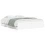 Cama con cajones madera de ingeniería blanca 140x190 cm de , Camas y somieres - Ref: Foro24-3207301, Precio: 216,88 €, Descue...