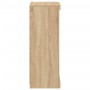 Aparador con luces LED roble Sonoma 41x37x100 cm de , Aparadores - Ref: Foro24-836730, Precio: 72,27 €, Descuento: %