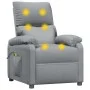 Sillón de masaje tela gris claro de , Sillones de masaje eléctricos - Ref: Foro24-348469, Precio: 208,52 €, Descuento: %