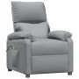 Sillón de masaje tela gris claro de , Sillones de masaje eléctricos - Ref: Foro24-348469, Precio: 208,52 €, Descuento: %