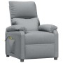 Sillón de masaje tela gris claro de , Sillones de masaje eléctricos - Ref: Foro24-348469, Precio: 233,64 €, Descuento: %