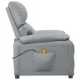 Sillón de masaje tela gris claro de , Sillones de masaje eléctricos - Ref: Foro24-348469, Precio: 208,52 €, Descuento: %