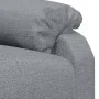 Sillón de masaje tela gris claro de , Sillones de masaje eléctricos - Ref: Foro24-348469, Precio: 208,52 €, Descuento: %