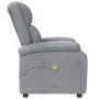 Massagesessel aus hellgrauem Stoff von , Elektrische Massagesessel - Ref: Foro24-340936, Preis: 231,72 €, Rabatt: %