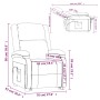 Sillón de masaje tela gris claro de , Sillones de masaje eléctricos - Ref: Foro24-340936, Precio: 234,40 €, Descuento: %