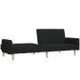 Two-seater black fabric sofa bed by , Sofas - Ref: Foro24-375760, Price: 290,91 €, Discount: %