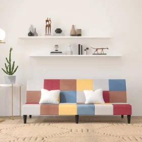 Sofá cama de 2 plazas tela de , Sofás - Ref: Foro24-375824, Precio: 236,43 €, Descuento: %
