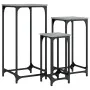 Mesas auxiliares apilables 3 pzas madera ingeniería gris Sonoma de , Mesas auxiliares - Ref: Foro24-838941, Precio: 49,31 €, ...