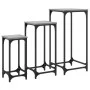 Mesas auxiliares apilables 3 pzas madera ingeniería gris Sonoma de , Mesas auxiliares - Ref: Foro24-838941, Precio: 49,31 €, ...
