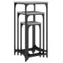 Mesas auxiliares apilables 3 pzas madera ingeniería gris Sonoma de , Mesas auxiliares - Ref: Foro24-838941, Precio: 49,31 €, ...