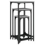 Mesas auxiliares apilables 3 pzas madera ingeniería gris Sonoma de , Mesas auxiliares - Ref: Foro24-838941, Precio: 49,79 €, ...