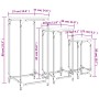 Mesas auxiliares apilables 3 pzas madera ingeniería gris Sonoma de , Mesas auxiliares - Ref: Foro24-838941, Precio: 49,79 €, ...