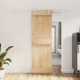 Puerta corredera con herrajes madera maciza de pino 70x210 cm de , Puertas - Ref: Foro24-3203026, Precio: 170,50 €, Descuento: %