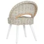Weißer Kubu-Rattan-Sessel von , Sessel - Ref: Foro24-285229, Preis: 227,21 €, Rabatt: %
