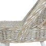 Butaca de ratán kubu blanco de , Sillones - Ref: Foro24-285229, Precio: 231,81 €, Descuento: %
