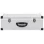 Briefcase for 80 CDs, silver aluminum and ABS by vidaXL, CD/DVD organizers and boxes - Ref: Foro24-91854, Price: 59,17 €, Dis...