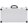 Briefcase for 80 CDs, silver aluminum and ABS by vidaXL, CD/DVD organizers and boxes - Ref: Foro24-91854, Price: 59,17 €, Dis...