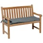 Madison Cojín para banco Basic gris 120x48 cm de , Cojines para sillas y sofás - Ref: Foro24-447121, Precio: 36,58 €, Descuen...