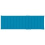 Tumbona con cojín azul madera de pino impregnada de , Tumbonas - Ref: Foro24-3065913, Precio: 156,74 €, Descuento: %