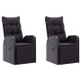 Juego de comedor para jardín 5 piezas negro de , Conjuntos de jardín - Ref: Foro24-3068768, Precio: 882,05 €, Descuento: %