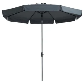 Madison Flores Luxe runder Regenschirm 300 cm grau von , Sonnenschirme - Ref: Foro24-418777, Preis: 126,65 €, Rabatt: %