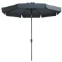 Madison Sombrilla Flores Luxe redonda 300 cm gris de , Sombrillas - Ref: Foro24-418777, Precio: 126,65 €, Descuento: %