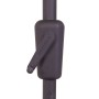 Madison Sombrilla Flores Luxe redonda 300 cm gris de , Sombrillas - Ref: Foro24-418777, Precio: 126,57 €, Descuento: %