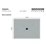 Madison Sombrilla Patmos Luxe rectangular 210x140 cm gris taupé de , Sombrillas - Ref: Foro24-418775, Precio: 77,72 €, Descue...