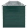 Grünes Gartenbett aus verzinktem Stahl, 480 x 80 x 77 cm von , Töpfe und Pflanzgefäße - Ref: Foro24-47069, Preis: 162,03 €, R...
