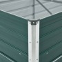Arriate de jardín de acero galvanizado verde 480x80x77 cm de , Maceteros y jardineras - Ref: Foro24-47069, Precio: 144,52 €, ...