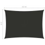 Toldo de vela rectangular tela Oxford gris antracita 2x3,5 m de , Sombrillas - Ref: Foro24-135091, Precio: 25,79 €, Descuento: %