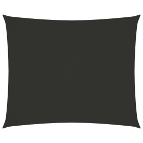 Toldo de vela rectangular tela Oxford gris antracita 5x6 m de , Sombrillas - Ref: Foro24-135109, Precio: 84,94 €, Descuento: %