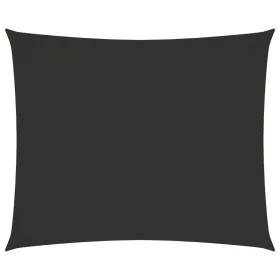 Toldo de vela rectangular tela Oxford gris antracita 5x6 m de , Sombrillas - Ref: Foro24-135109, Precio: 83,79 €, Descuento: %