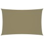 Toldo de vela rectangular tela Oxford beige 2,5x5 m de , Sombrillas - Ref: Foro24-135154, Precio: 41,59 €, Descuento: %