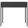 Jardinera de acero galvanizado gris antracita 100,5x40,5x90 cm de , Maceteros y jardineras - Ref: Foro24-152263, Precio: 53,4...